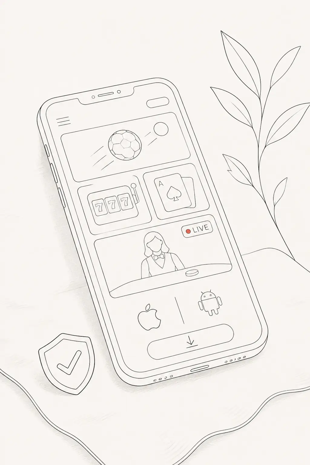 Rabona app visual guide for Rabona Casino